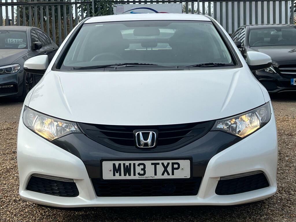 Honda Civic 1.4 I-vtec Se Euro 5 S S White #6