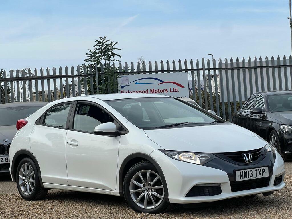 Honda Civic 1.4 I-vtec Se Euro 5 S S White #4