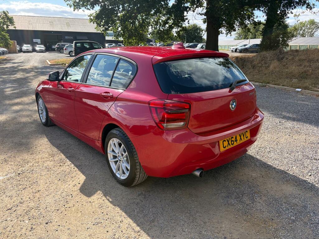 BMW 1 Series Se Red #4