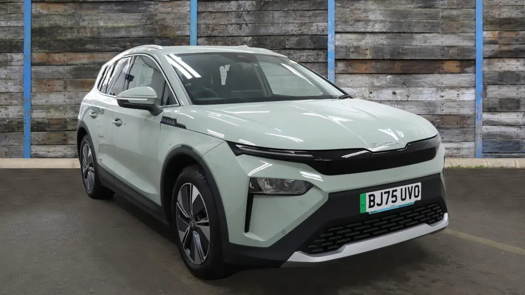 Skoda Elroq 60 Edition With Heat Pump Green