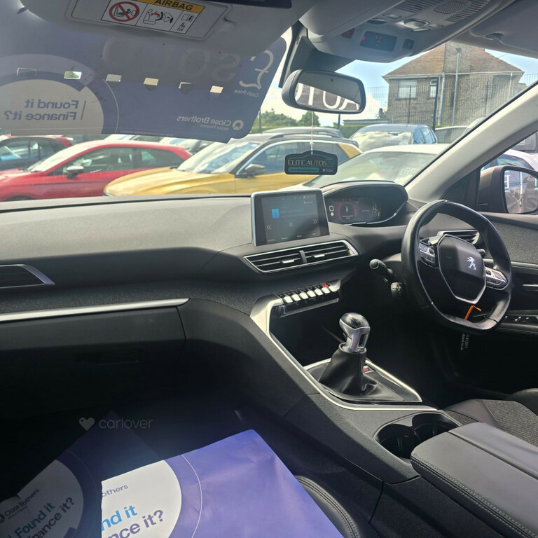 Peugeot 3008 Allure Blue Hdi Ss Grey #4