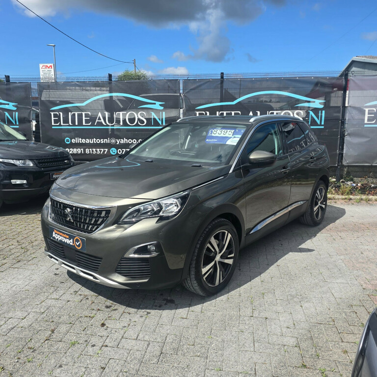Peugeot 3008 Allure Blue Hdi Ss Grey
