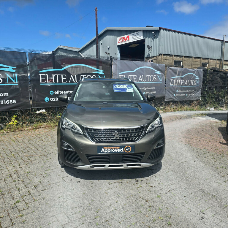 Peugeot 3008 Allure Blue Hdi Ss Grey #2