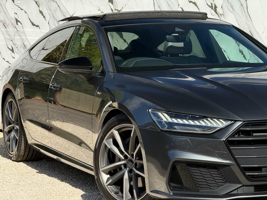 Audi A7 2.0 Tdi 40 S Line Sportback S Tronic Euro 6 Ss Black #9