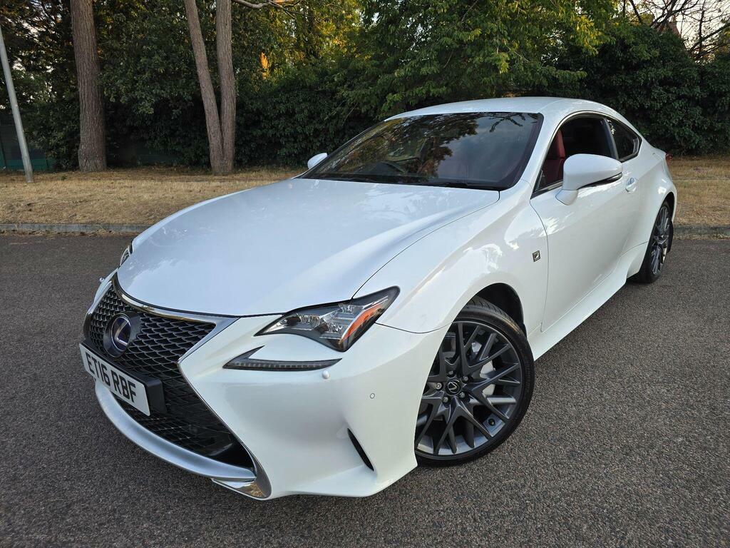 Lexus RC 2.5 300H F Sport Coupe White
