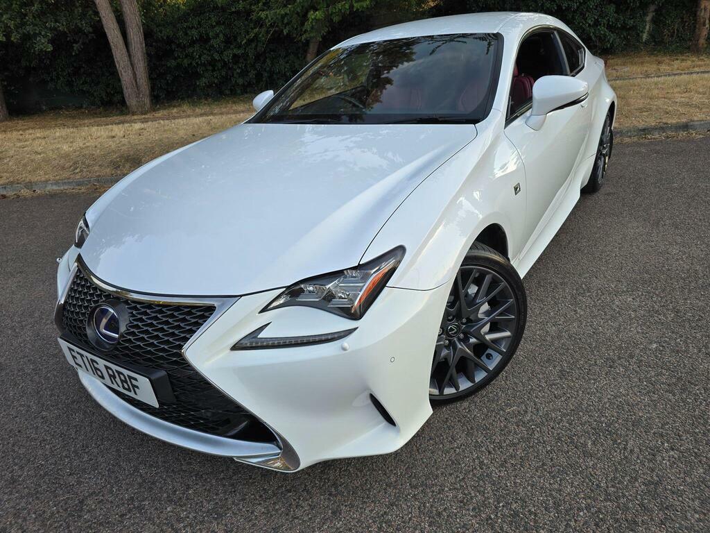Lexus RC 2.5 300H F Sport Cvt Euro 6 Ss Silver #9
