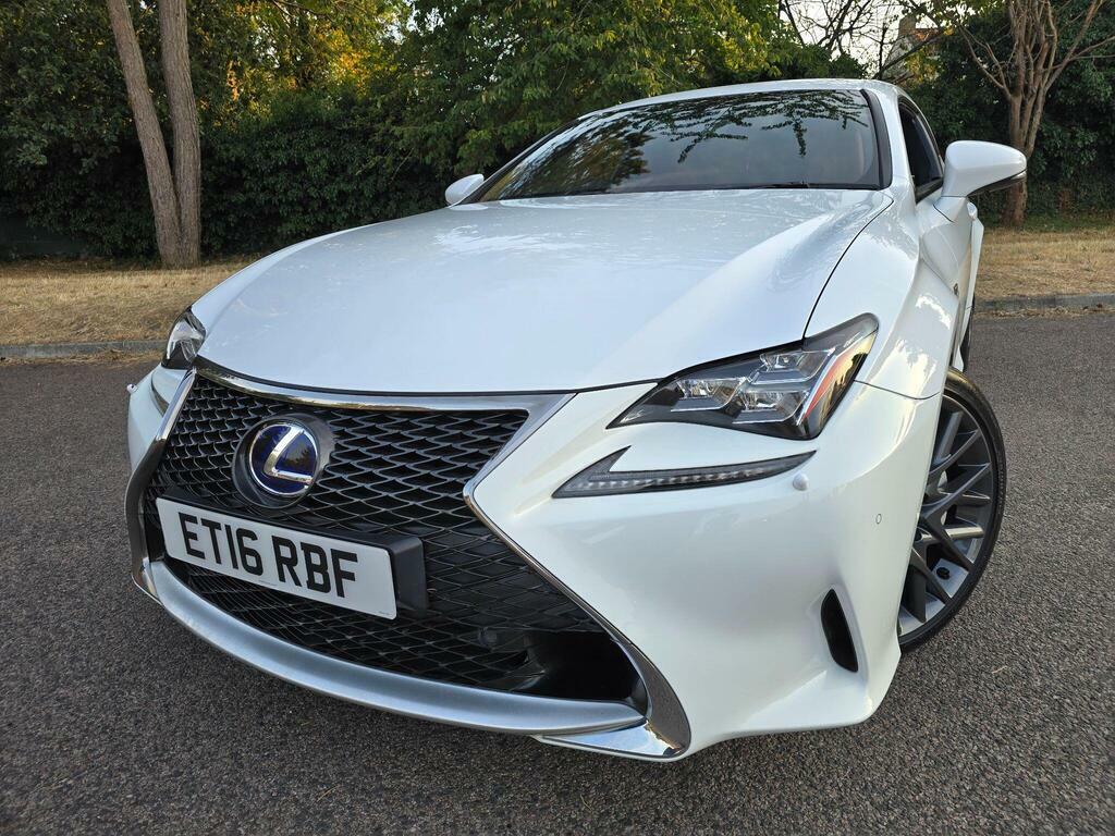 Lexus RC 2.5 300H F Sport Cvt Euro 6 Ss Silver #8