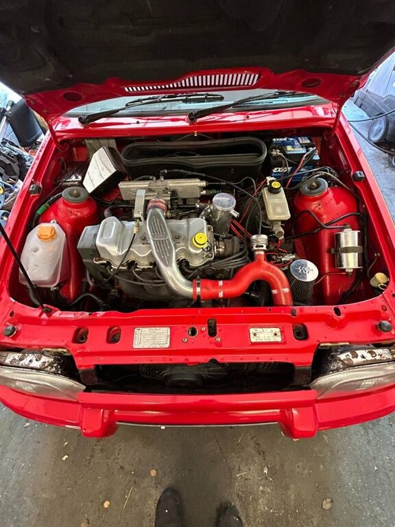 Ford Escort Hatchback 1.6 1987E Red #11