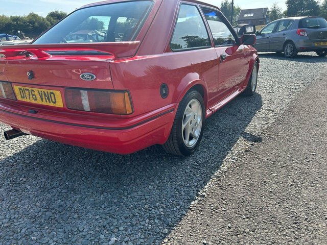 Ford Escort Hatchback 1.6 1987E Red #5