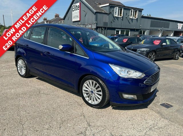 Ford C-Max 2017 1.5 Tdci Titanium Mpv Powershift E Blue