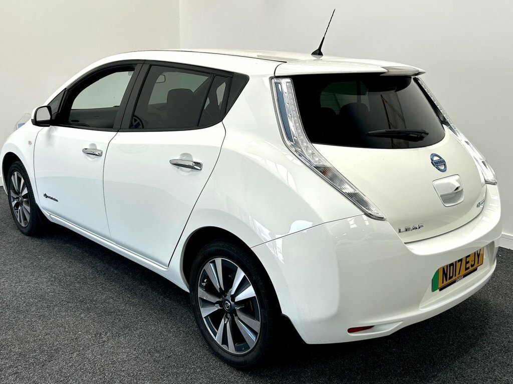 Nissan Leaf Leaf Tekna 30Kwh White #5