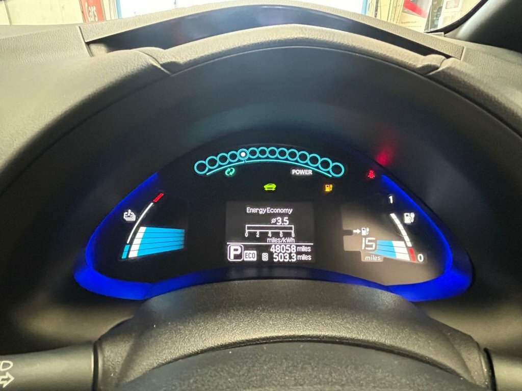 Nissan Leaf Nissan Hatchback 80Kw Acenta 30Kwh 6.6Kw Black #22