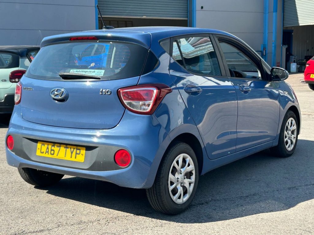 Hyundai I10 1L Se Blue #4