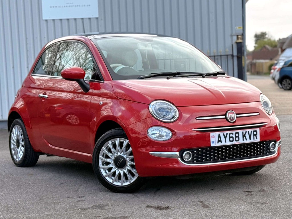 Fiat 500 Lounge Red