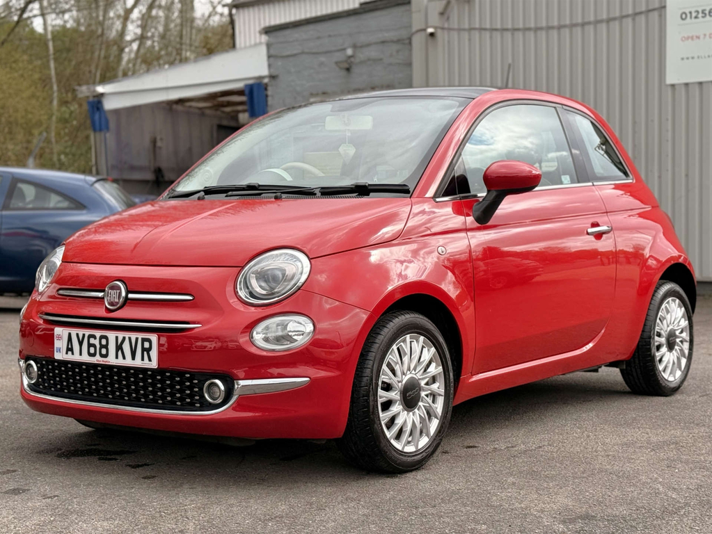 Fiat 500 Lounge Red #2
