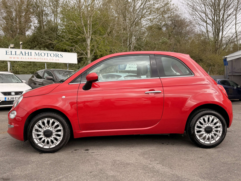 Fiat 500 Lounge Red #5