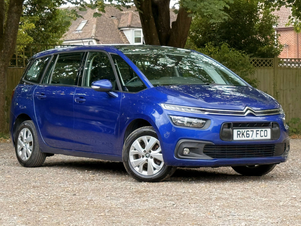 Citroen Grand C4 Picasso C4 Grand Picasso Touch Edition Blue Hdi Ss Blue