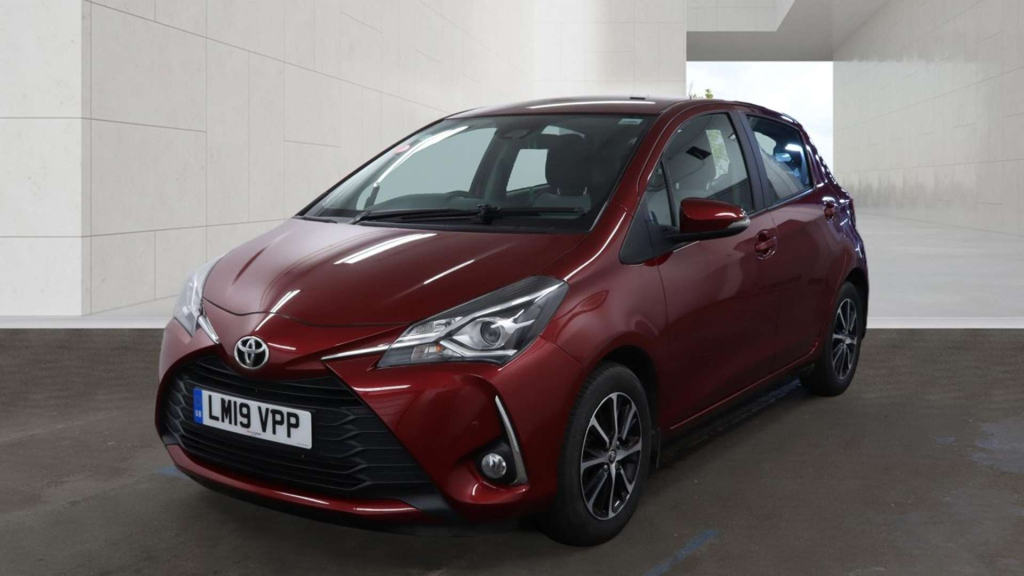 Toyota Yaris Vvt-i Icon Tech Red #2