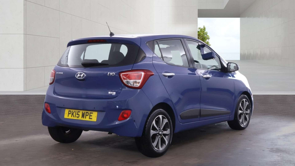 Hyundai I10 Hatchback Blue #4