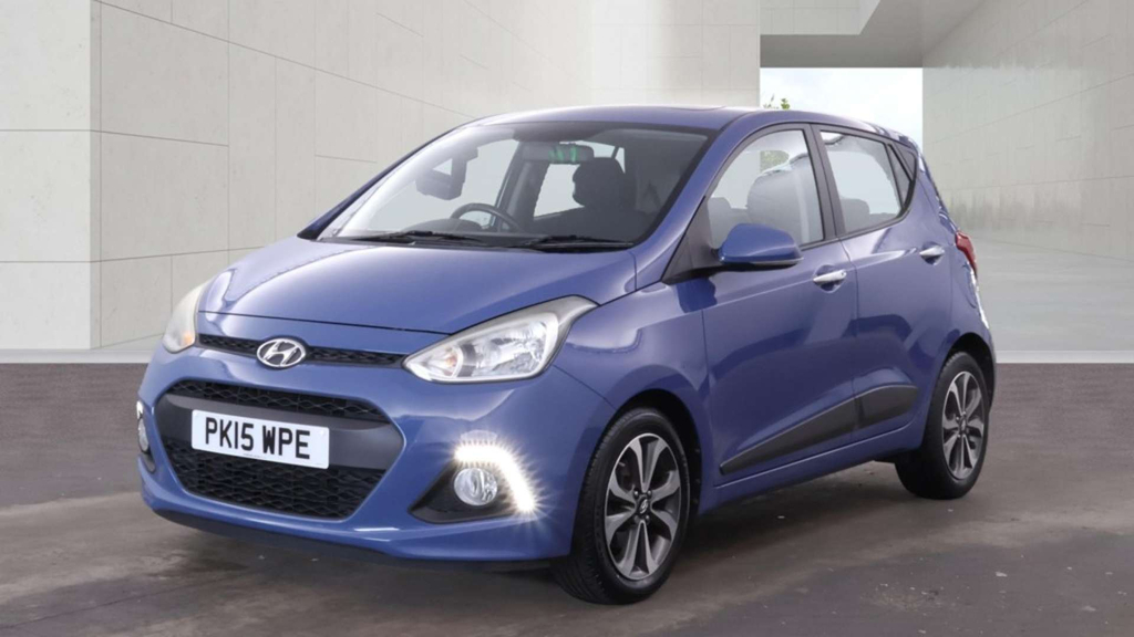 Hyundai I10 Hatchback Blue #2
