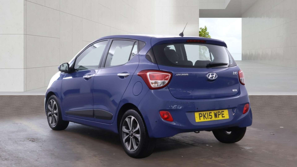 Hyundai I10 Hatchback Blue #3