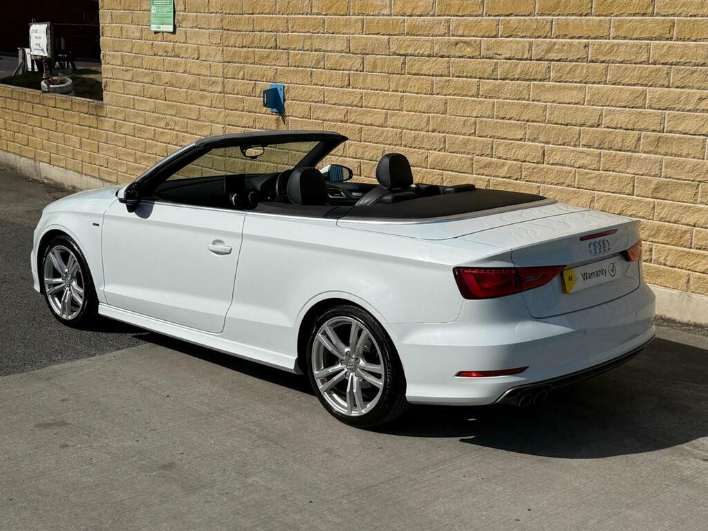 Audi A3 Cabriolet 1.4 Tfsi Cod S Line Euro 6 S S White #3