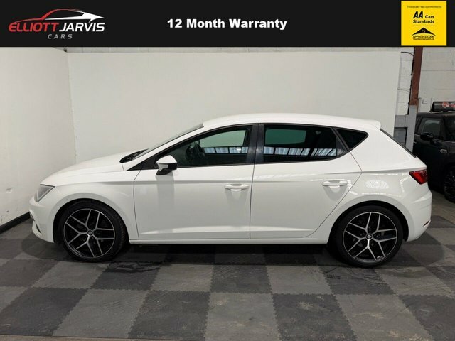 Seat Leon 1.4 Ecotsi Fr Technology Hatchback Manu PJ17FTU White #4