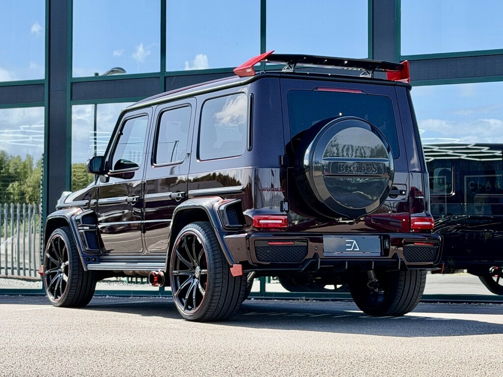 Mercedes-Benz G Class 4.0 G63 V8 Biturbo Amg Red