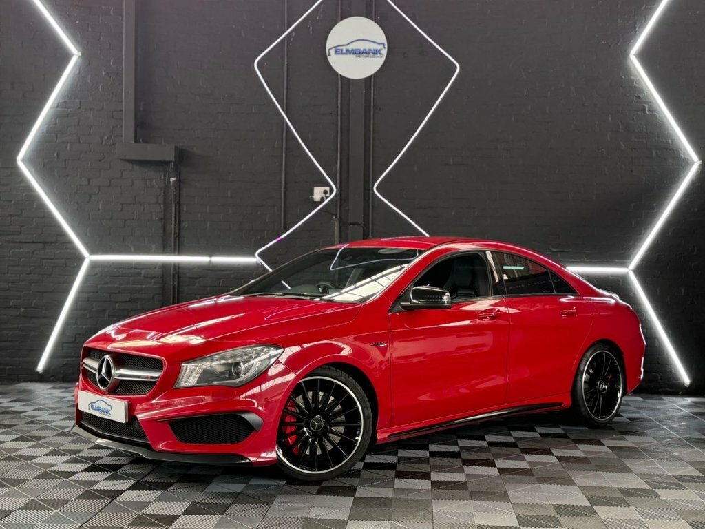 Mercedes-Benz CLA Class 2L Amg Red