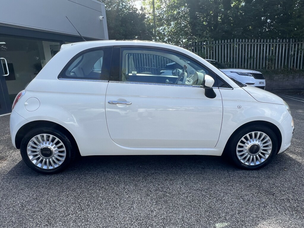 Fiat 500 Hatchback 1.2 500 1.2 Lounge Start Stop 2011 White #6