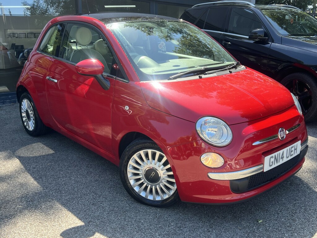 Fiat 500 Hatchback 0.9 500 Twinair 85Hp Lounge 2014 Red