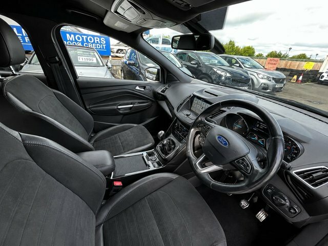 Ford Kuga 2.0 Turbo Eco Blue St Line Suv Man BT17OUP Black #2