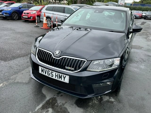 Skoda Octavia Vrs 2.0 Turbo Tdi Hatchback MV65HMY Black #6