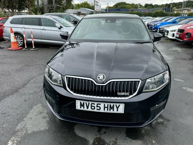 Skoda Octavia Vrs 2.0 Turbo Tdi Hatchback MV65HMY Black #5