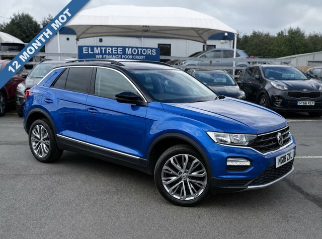 Volkswagen T-Roc 1.0 Tsi Design Suv Euro 6. NG18ZXL Blue