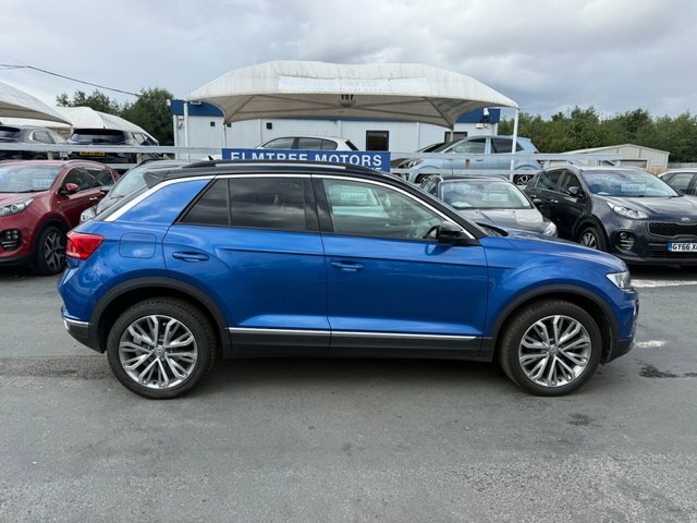 Volkswagen T-Roc 1.0 Tsi Design Suv Euro 6. NG18ZXL Blue #3