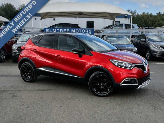 Renault Captur 0.9 Energy Signature Nav Suv Ma SA66OZD Red