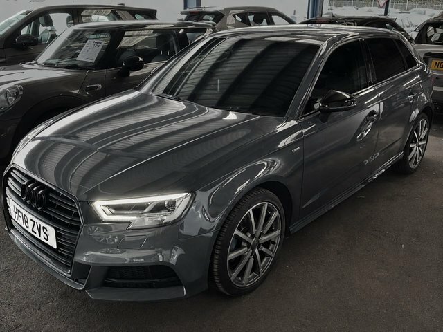 Audi A3 1.0 Tfsi 30 S Line Sportback Eur Black #3
