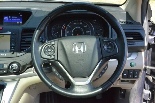 Honda Cr-V I-dtec Ex Suv Blue #6
