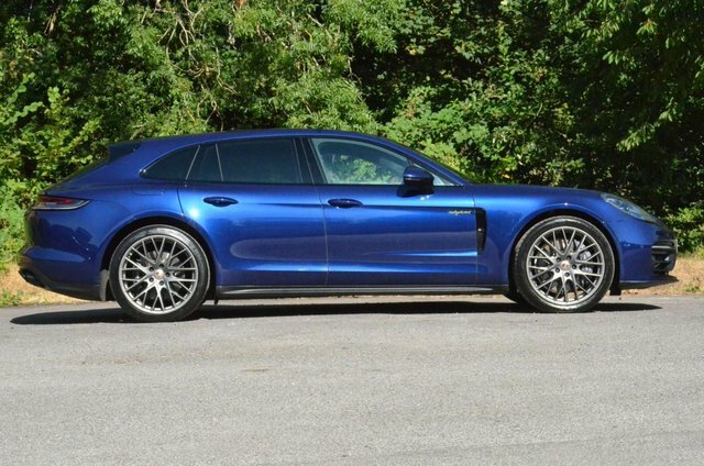 Porsche Panamera 2.9 V6 E-hybrid 17.9Kwh 4 Sport Turismo Blue #4