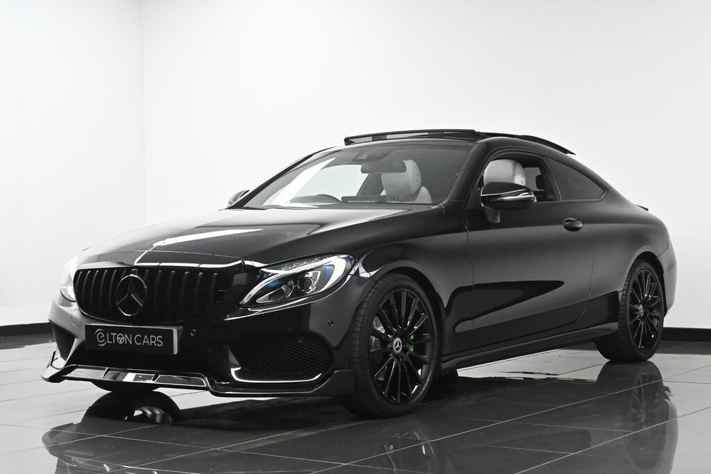 Mercedes-Benz C Class Amg Line Black #6