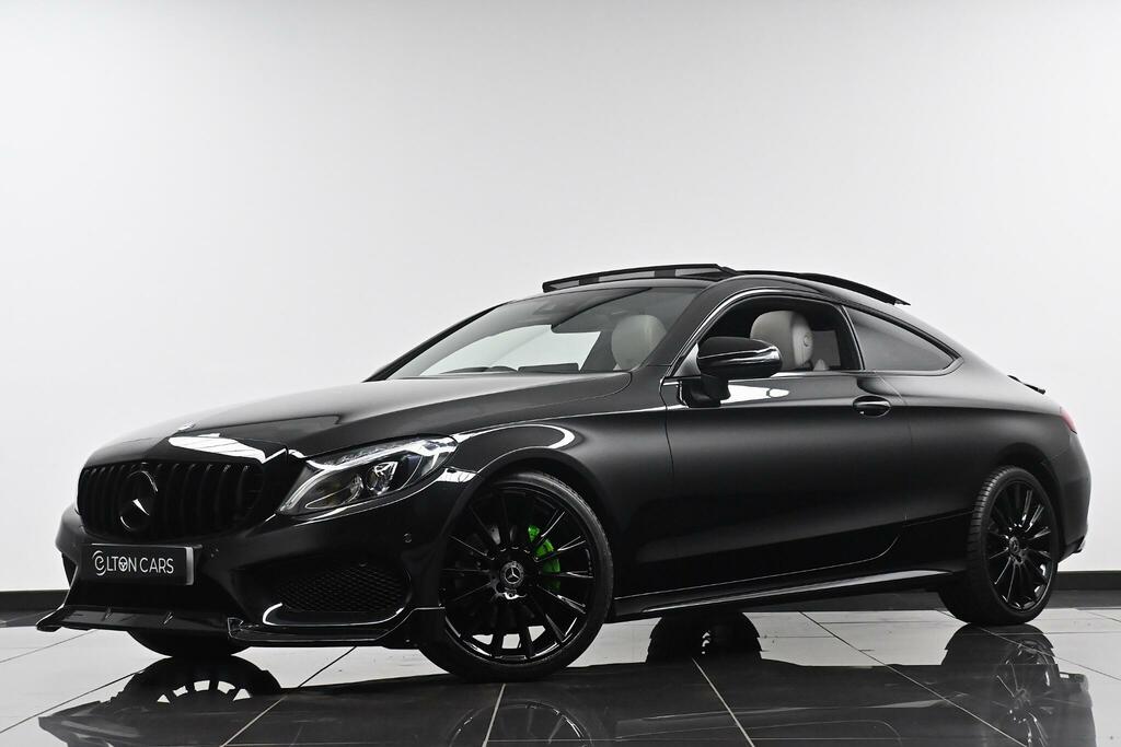 Mercedes-Benz C Class Amg Line Black #2