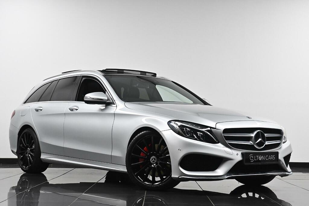 Mercedes-Benz C Class Amg Line Silver