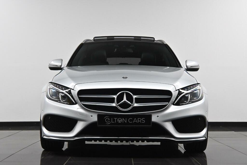 Mercedes-Benz C Class Amg Line Silver #3