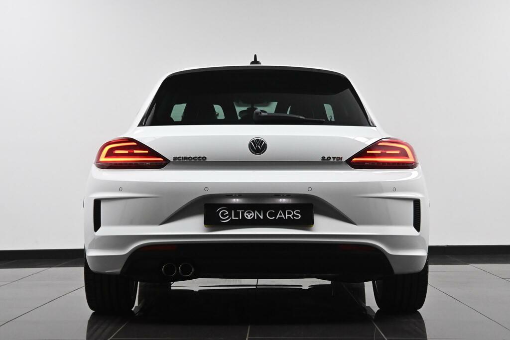 Volkswagen Scirocco R-line White #4