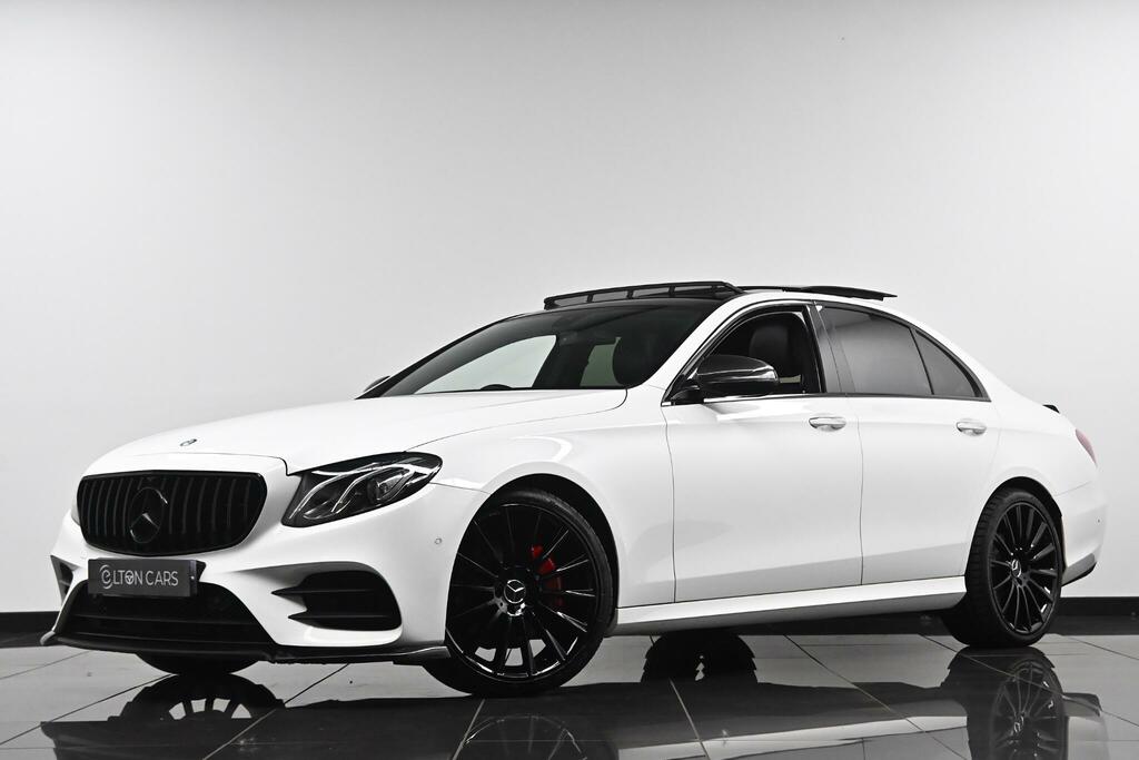 Mercedes-Benz E Class Amg Line White #2