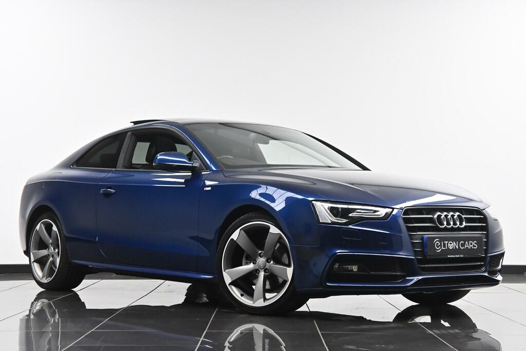 Audi A5 Black Edition Blue