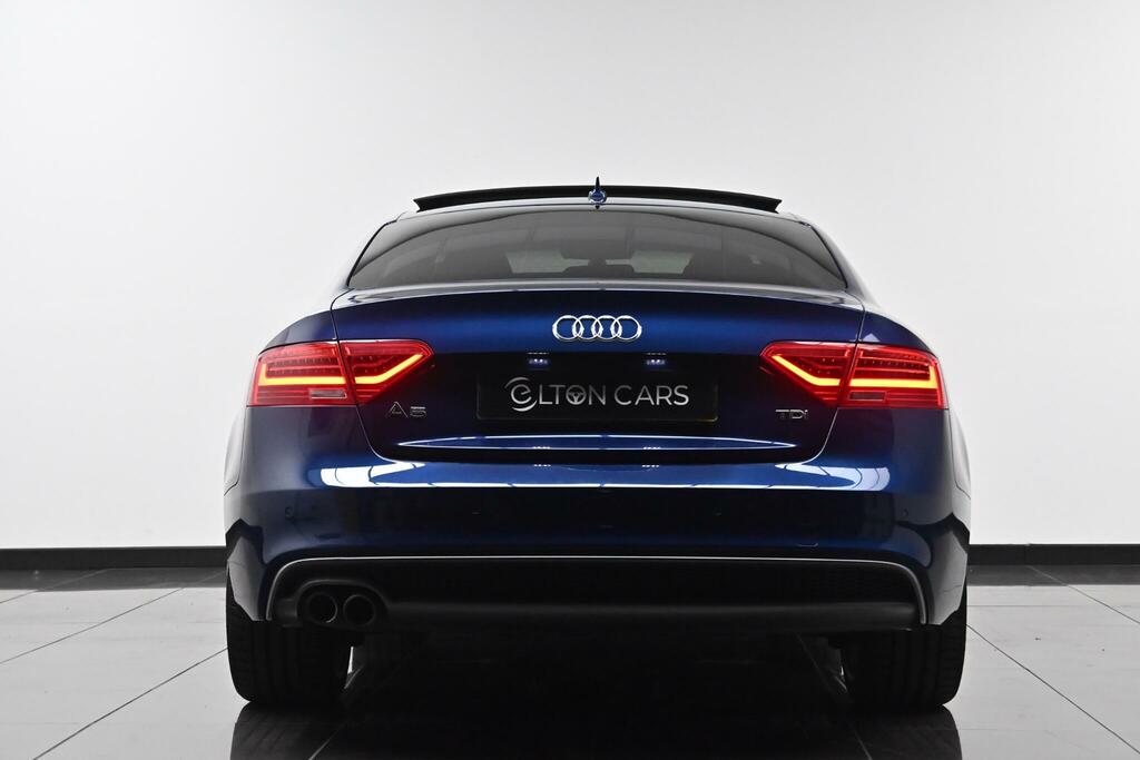 Audi A5 Black Edition Blue #4