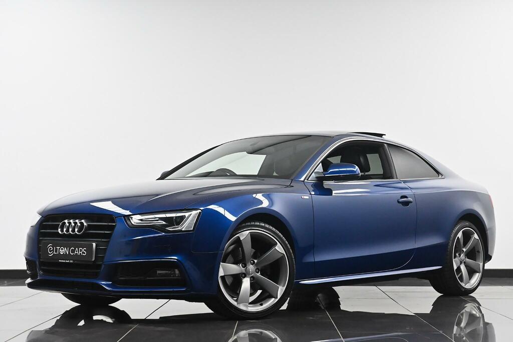 Audi A5 Black Edition Blue #2