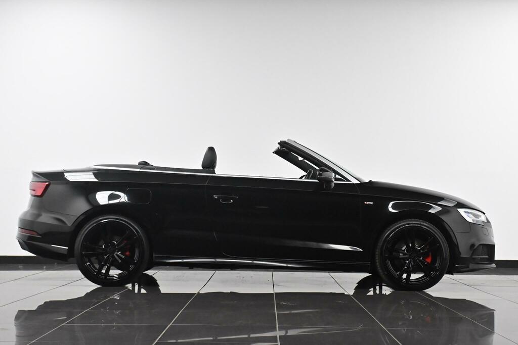 Audi A3 Cabriolet S Line Black #5